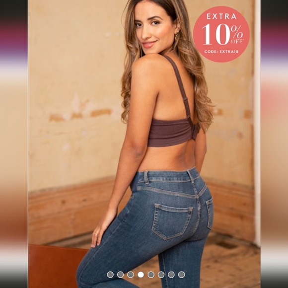 ✨Host Pick - Seraphine Organic Cotton Under the Bump Skinny Jeans - Picture 3 of 7